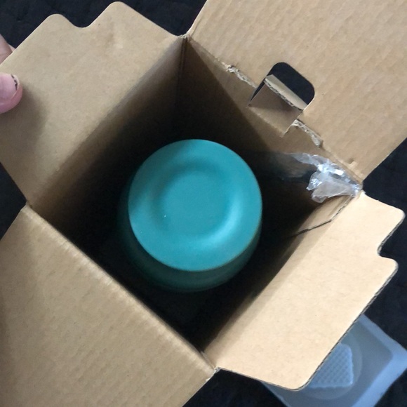 Masontops Turquoise Mason Jar Cocktail Shaker Kit w/ Multi-Functioal Spoon - Picture 5 of 7